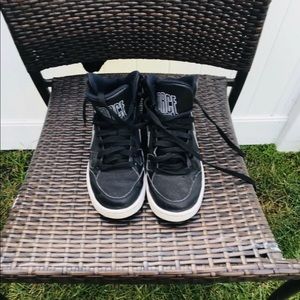 Nike Force Youth High Top Sneakers Size 4 Y Black